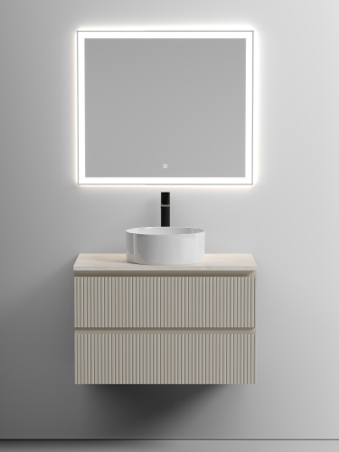 Столешница Sancos TT80A2X 80х46 накладная цвет бежевый - фото 5